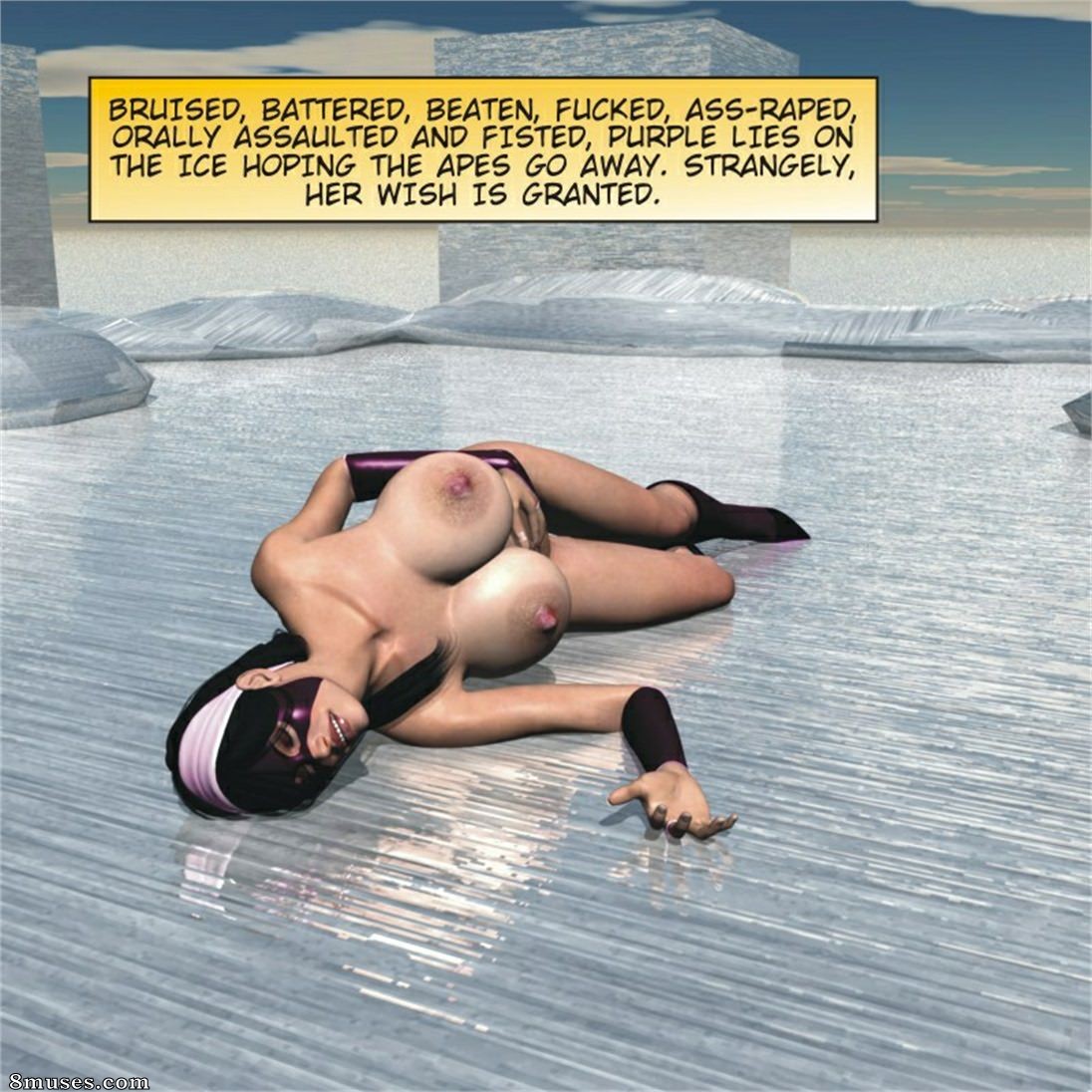 Captured-Heroines Comics - Nova dimensão horrível - Página 49