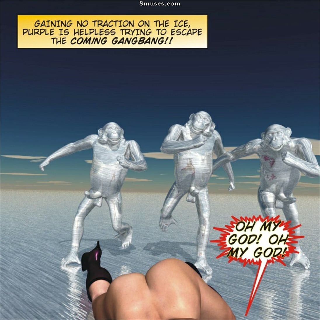 Captured-Heroines Comics - Nova dimensão horrível - Página 24