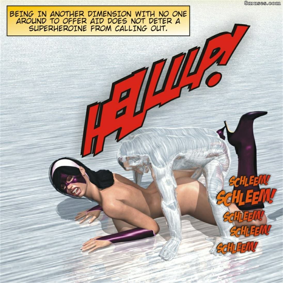 Captured-Heroines Comics - Horrible New Dimension - Page 26