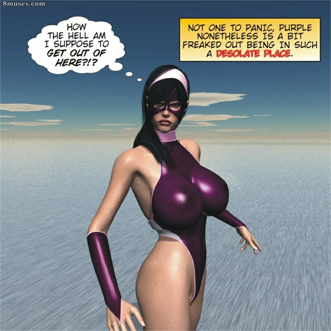Captured-Heroines Comics - Horrible New Dimension - Page 4