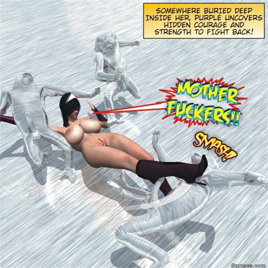 Captured-Heroines Comics - Nova dimensão horrível - Página 36