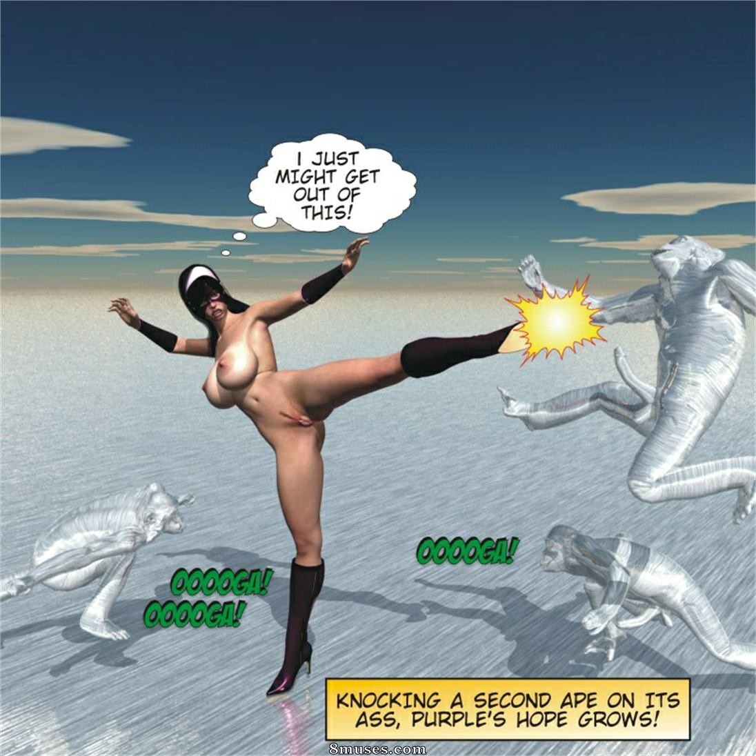 Captured-Heroines Comics - Nova dimensão horrível - Página 19
