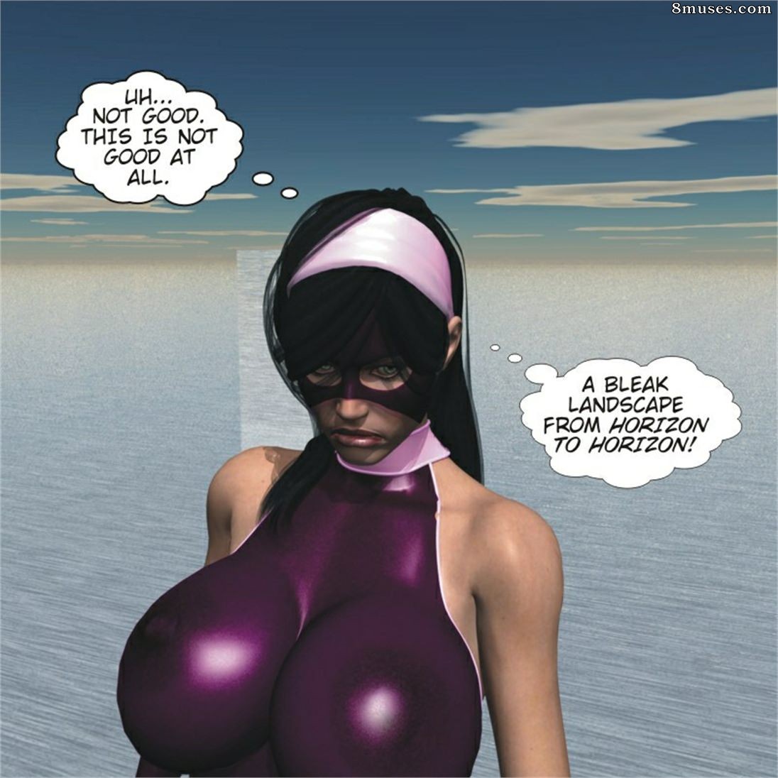 Captured-Heroines Comics - Nova dimensão horrível - Página 3