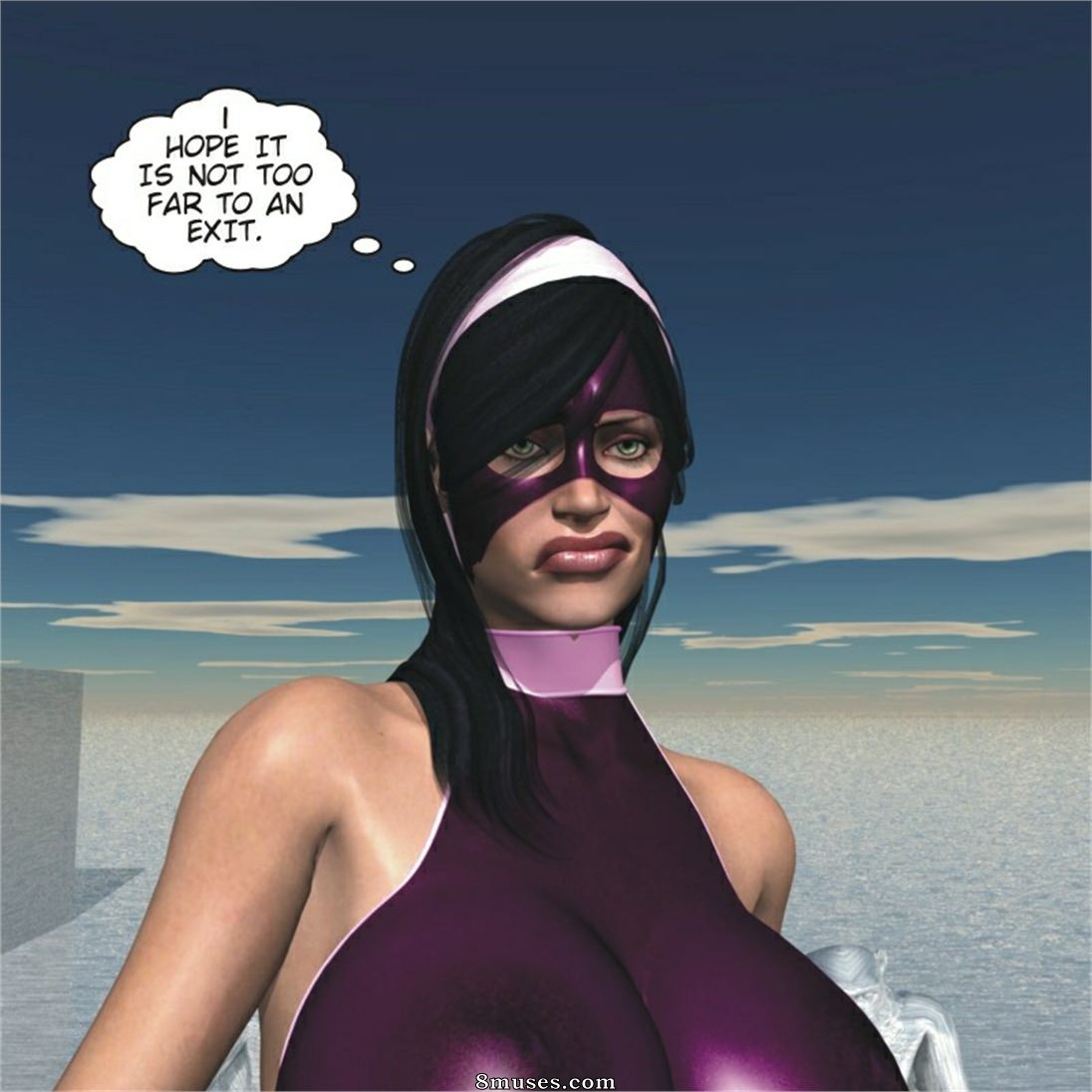 Captured-Heroines Comics - Nova dimensão horrível - Página 8