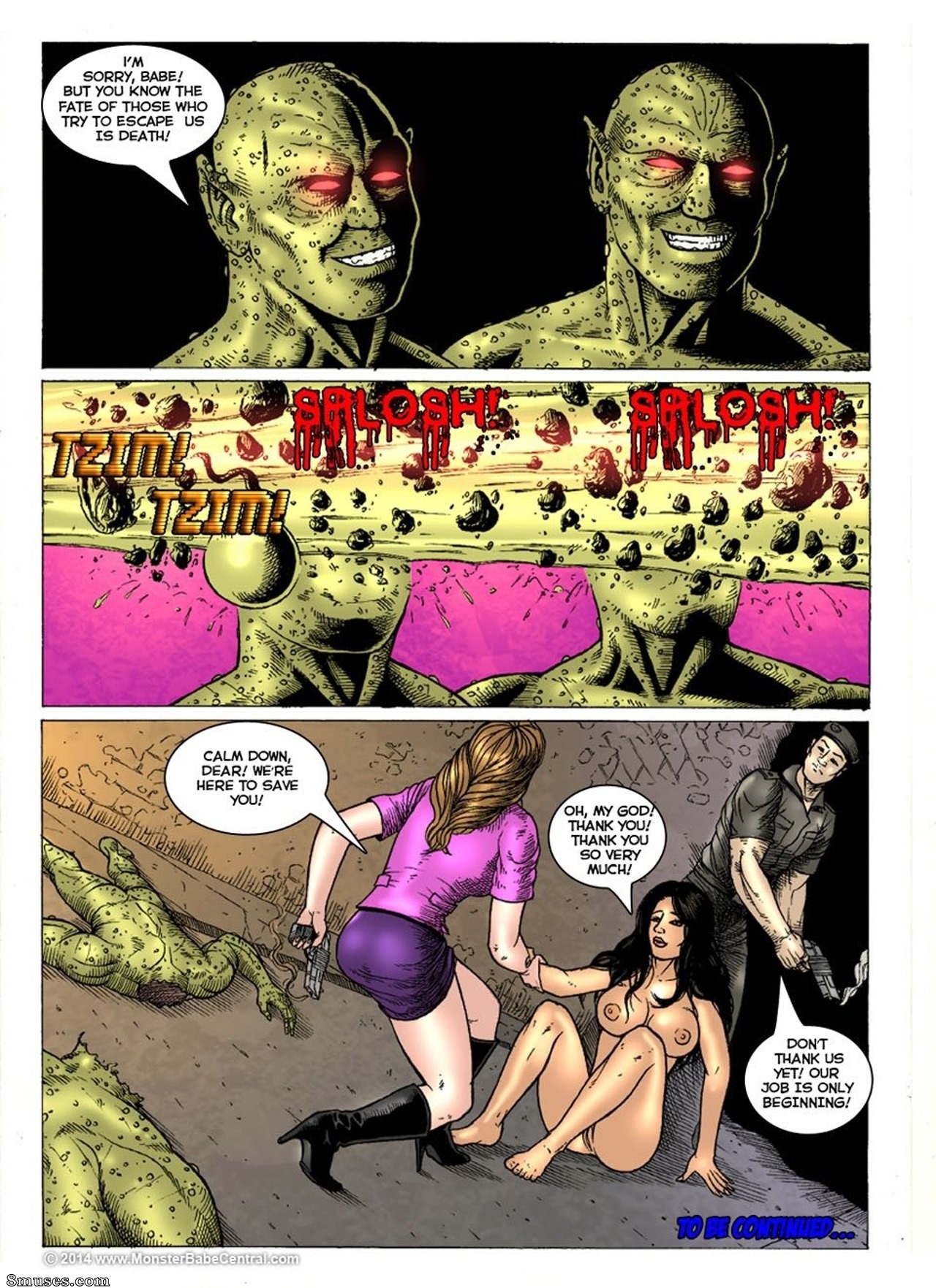 Monster Babe Central - Mutants World - Page 15