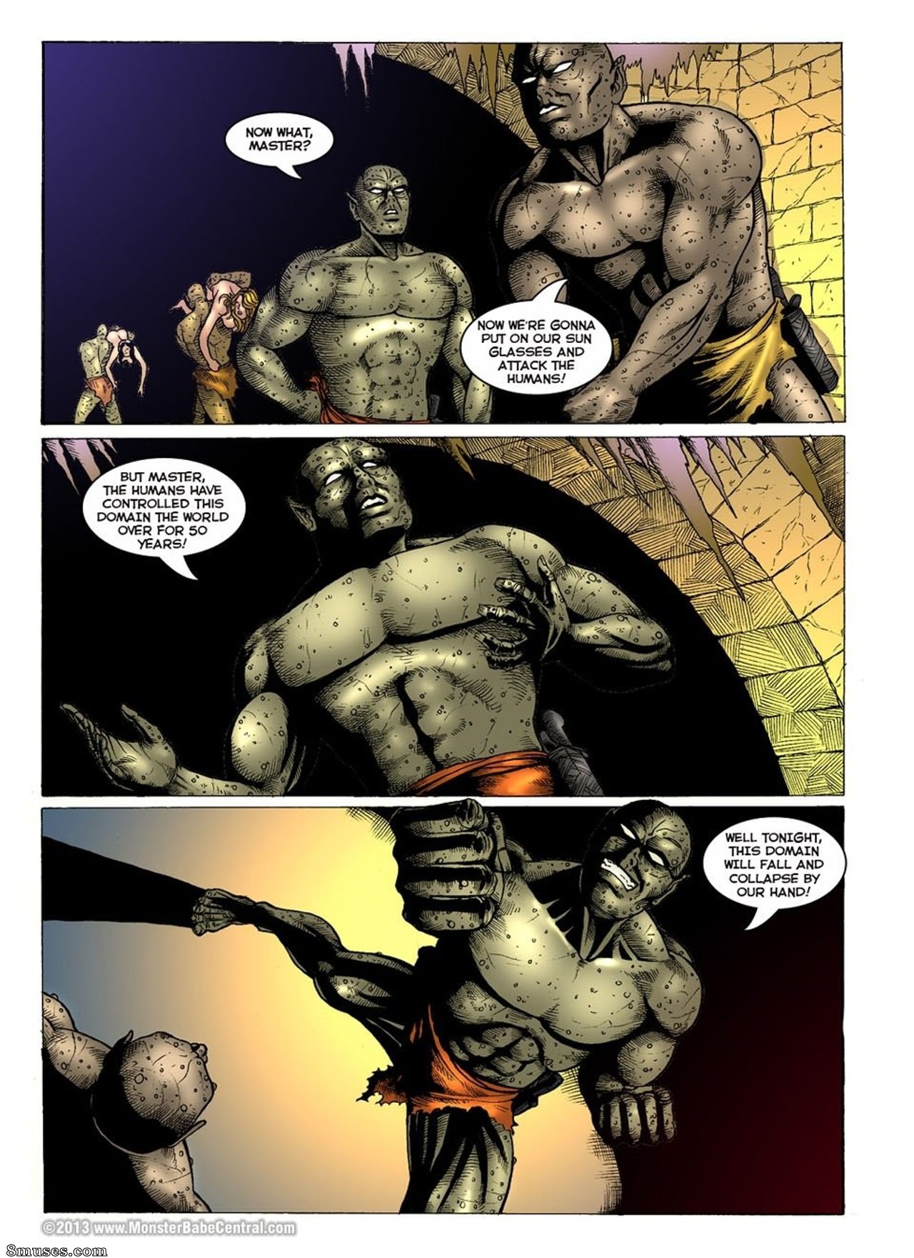 Monster Babe Central - Mutants World - Page 5
