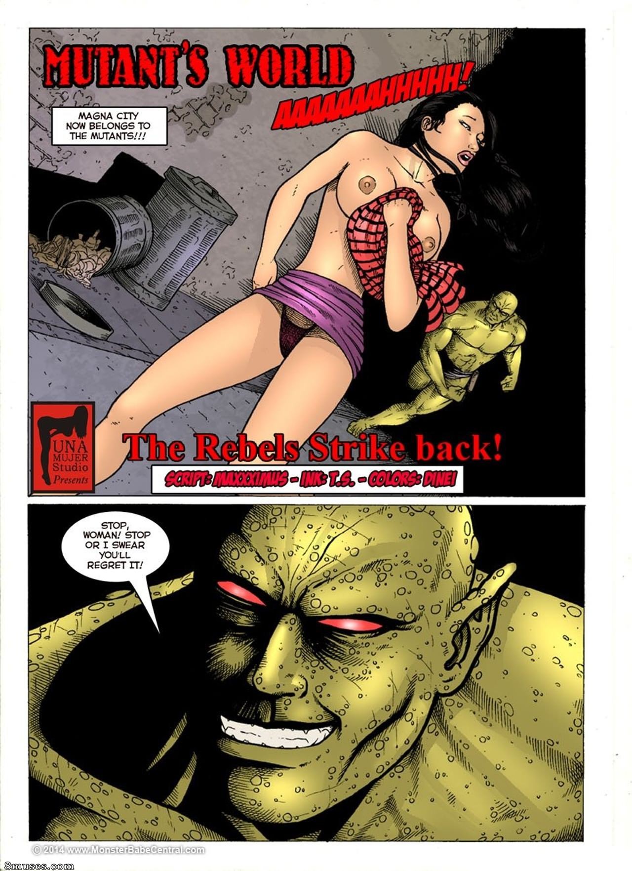 Monster Babe Central - Mutants World - Page 11
