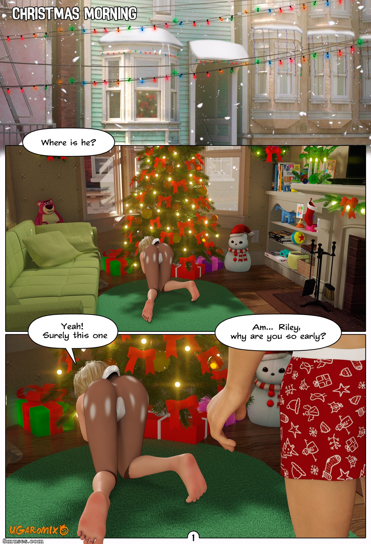 Page 2 | Various-Authors/Ugaromix/Inside-Riley/Issue-5-Family-Christmas |  8muses - Sex Comics