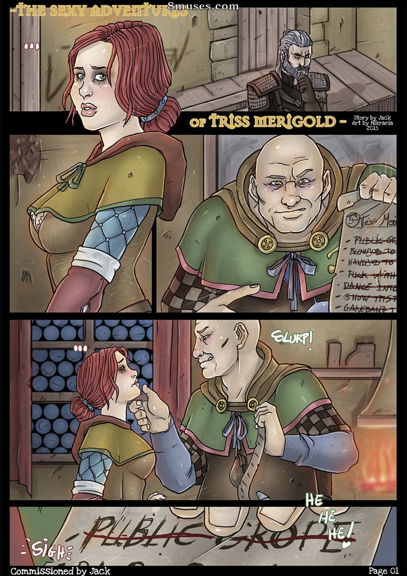 Nikraria Comics - Les aventures sexy de Triss Merigold - Page 1
