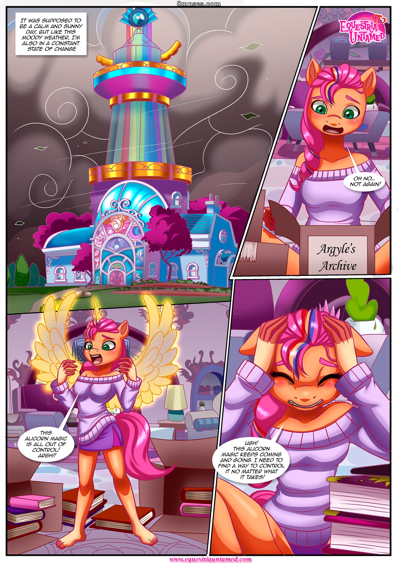 PalComix Comics - Secretos de Alicornio - Página 2