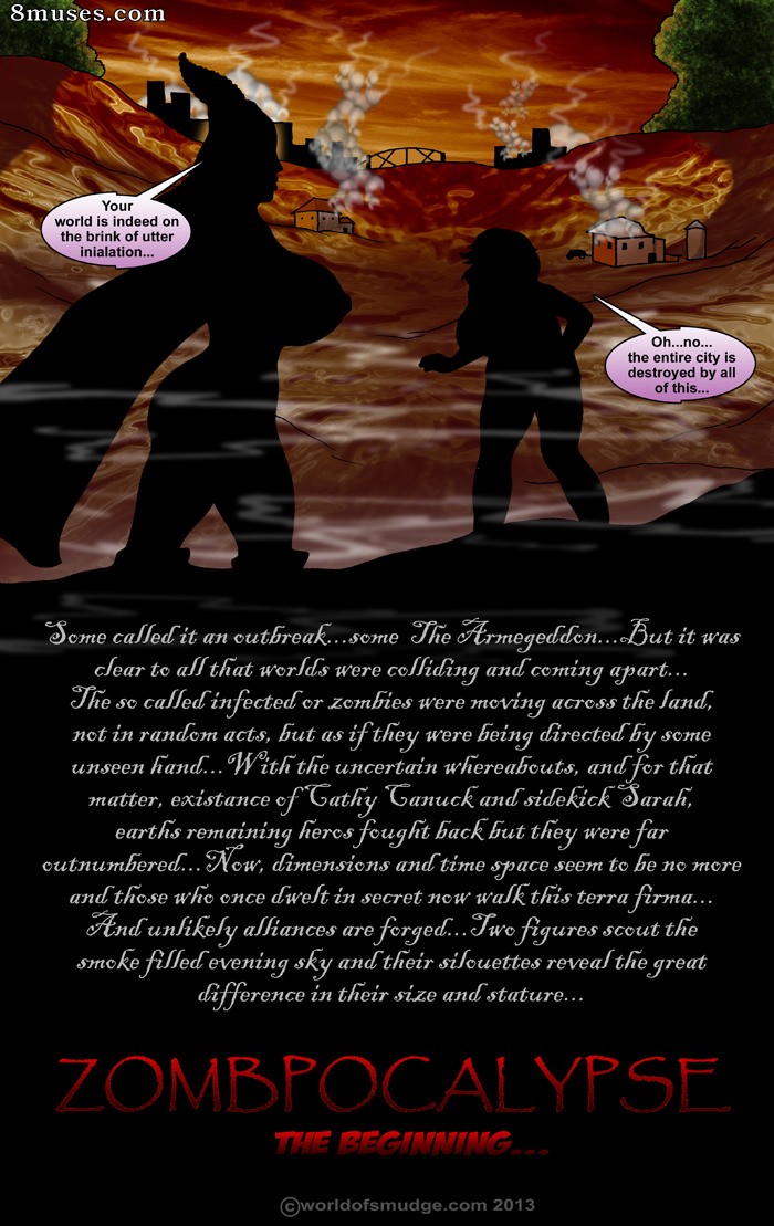 Cathy Canuck - Zombie Apocalypse Begins - Page 1