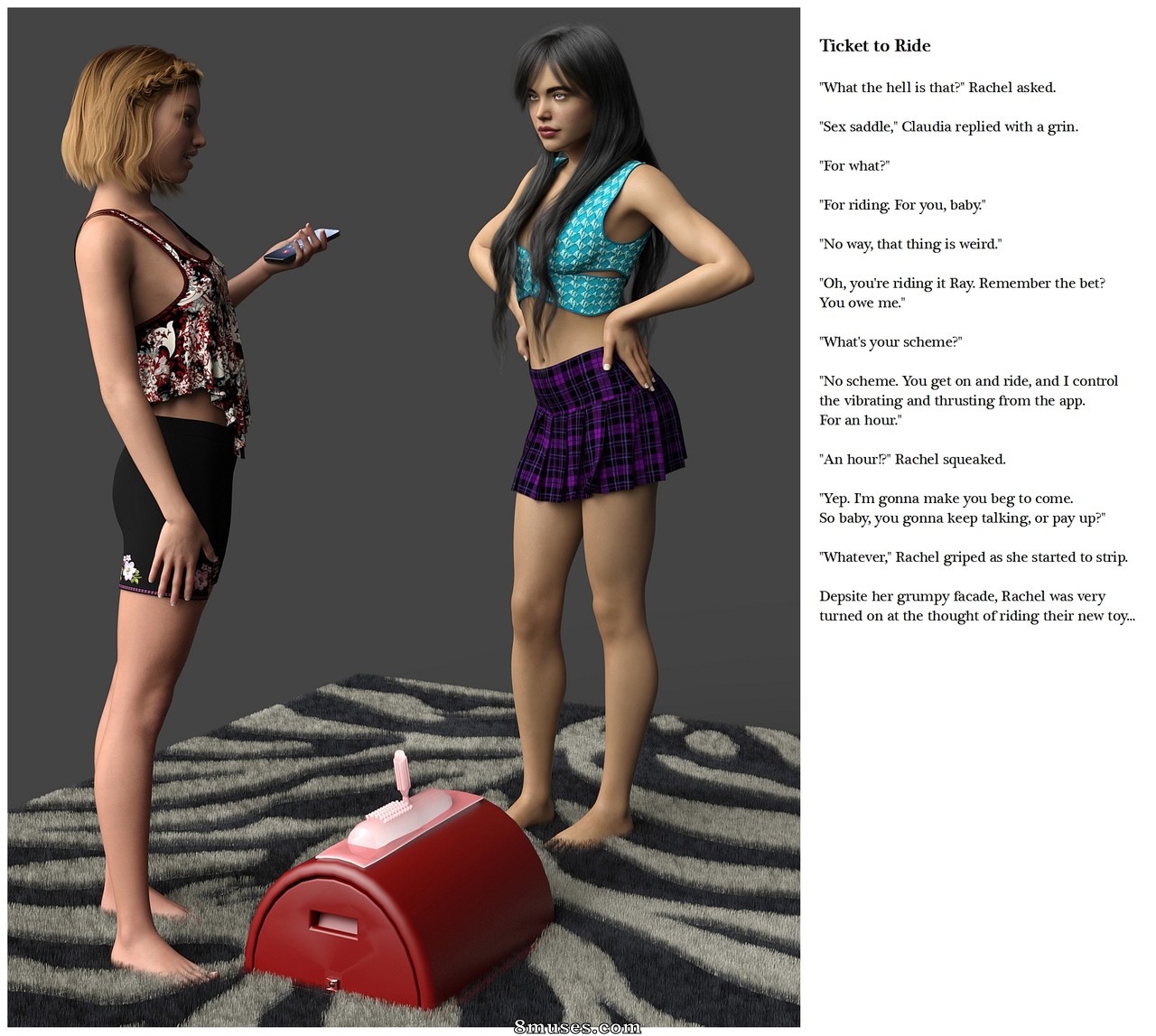 Claudia, Rachel and the Saddle - Story - Page 2