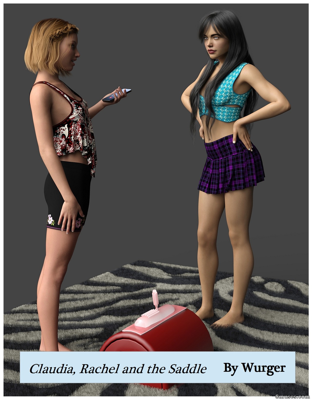 Claudia, Rachel and the Saddle - Story - Page 1