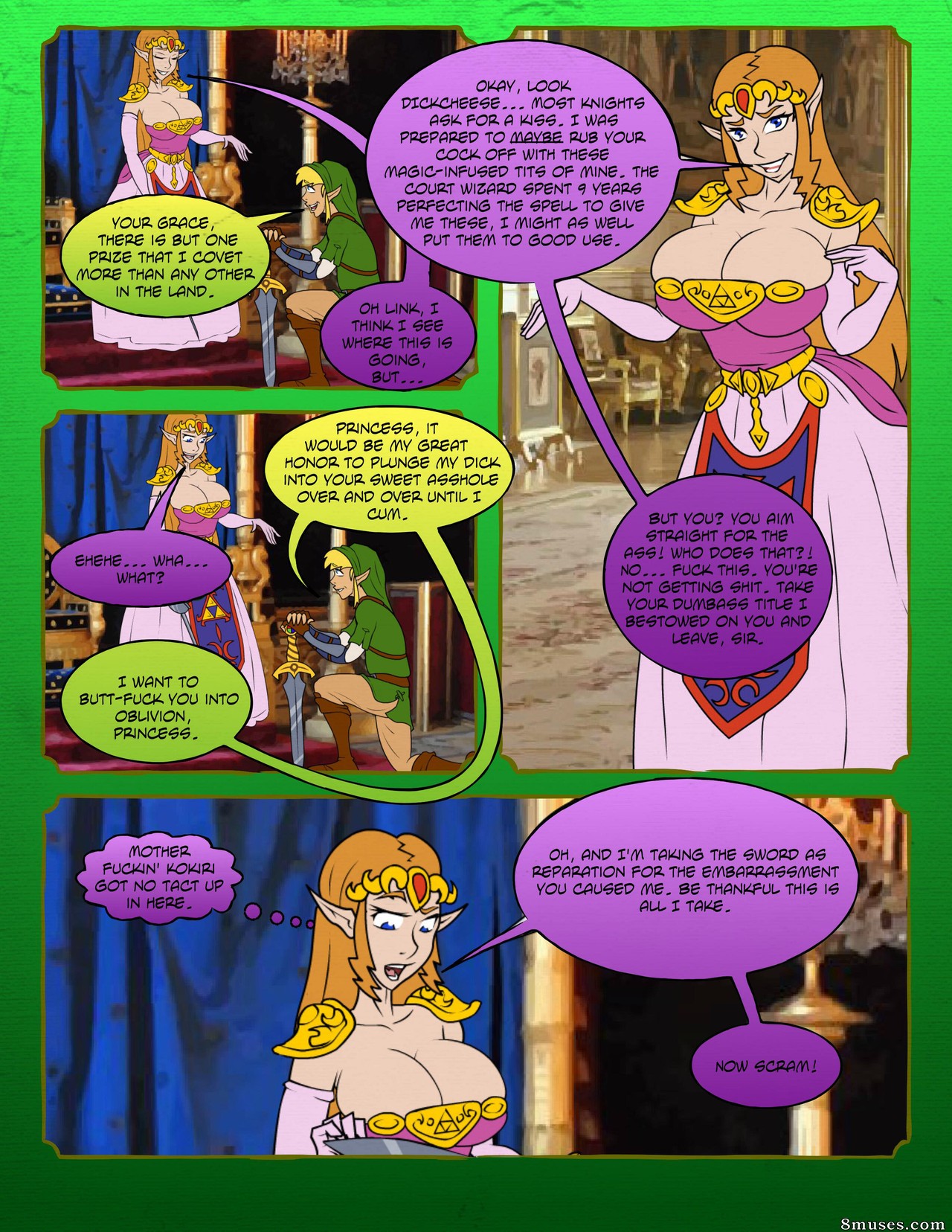 Meet N Fuck - Zelda - A Link in the Ass - Page 2