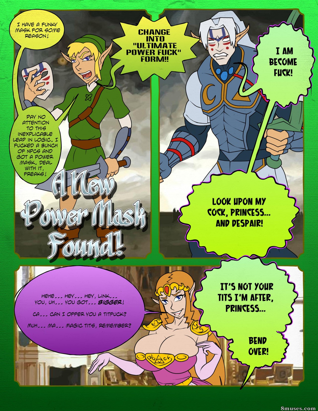 Page 11 | Various-Authors/Meet-N-Fuck/Zelda-A-Link-in-the-Ass | 8muses - Sex  Comics