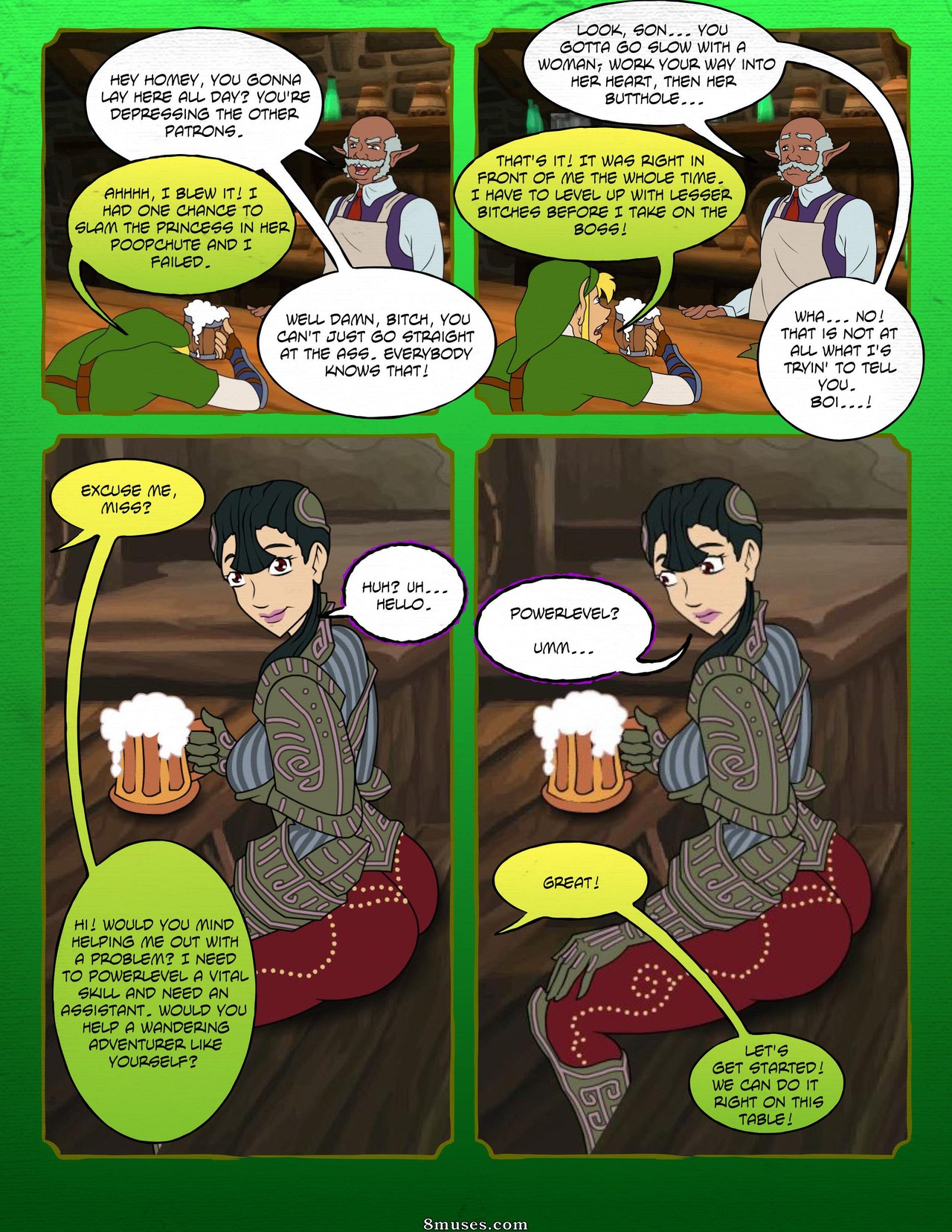 Meet N Fuck - Zelda - A Link in the Ass - Page 3