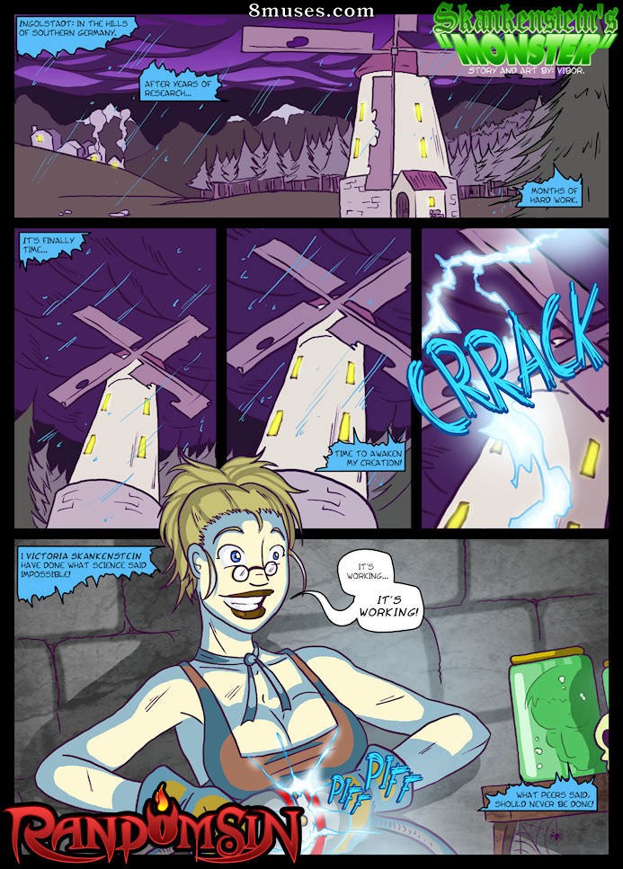 Vibor Comics - Skankensteins Monster - Page 1