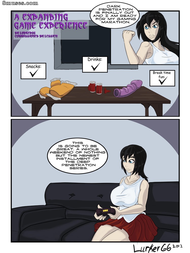 LurkerGG Comics - An Expanding Game Experience - Page 1