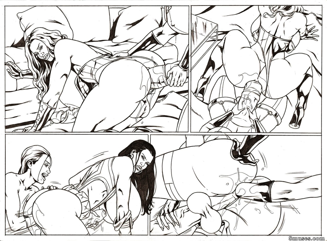 Kyla Blaze - She-Males Wargasm - Sketches - Page 9
