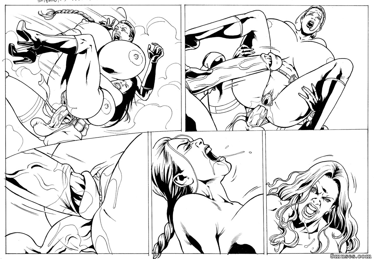 Kyla Blaze - She-Males Wargasm - Sketches - Page 45