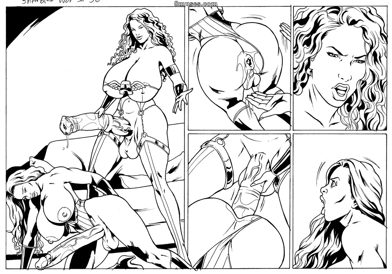 Kyla Blaze - She-Males Wargasm - Sketches - Page 19