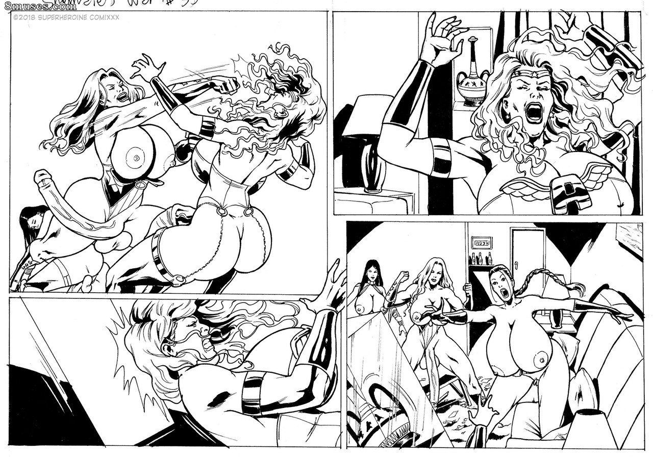 Kyla Blaze - She-Males Wargasm - Sketches - Page 38