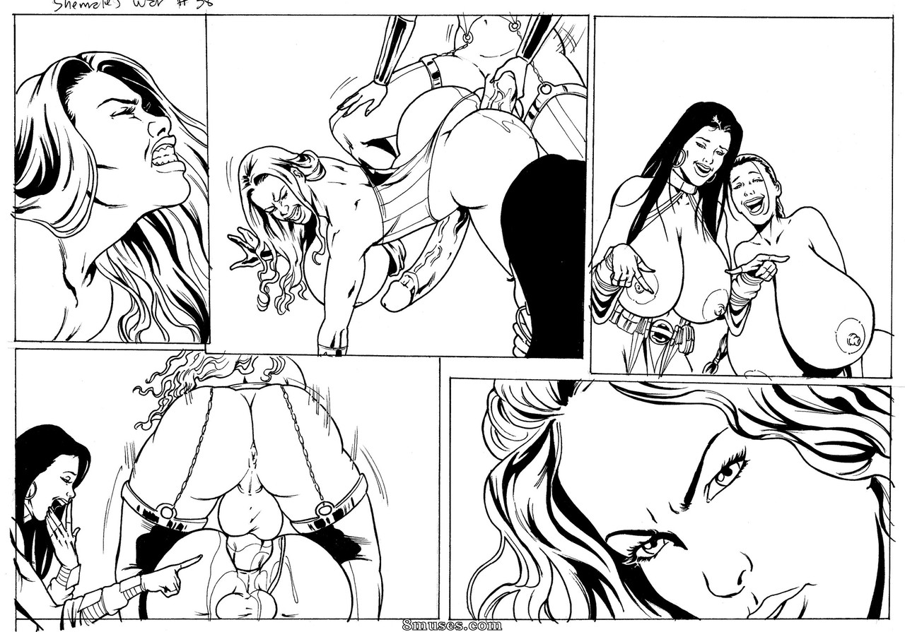 Kyla Blaze - She-Males Wargasm - Sketches - Page 21