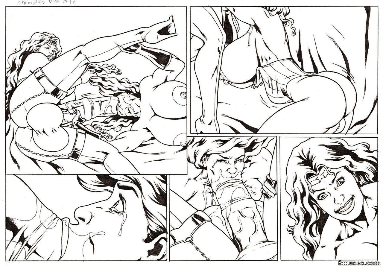 Kyla Blaze - She-Males Wargasm - Sketches - Page 2