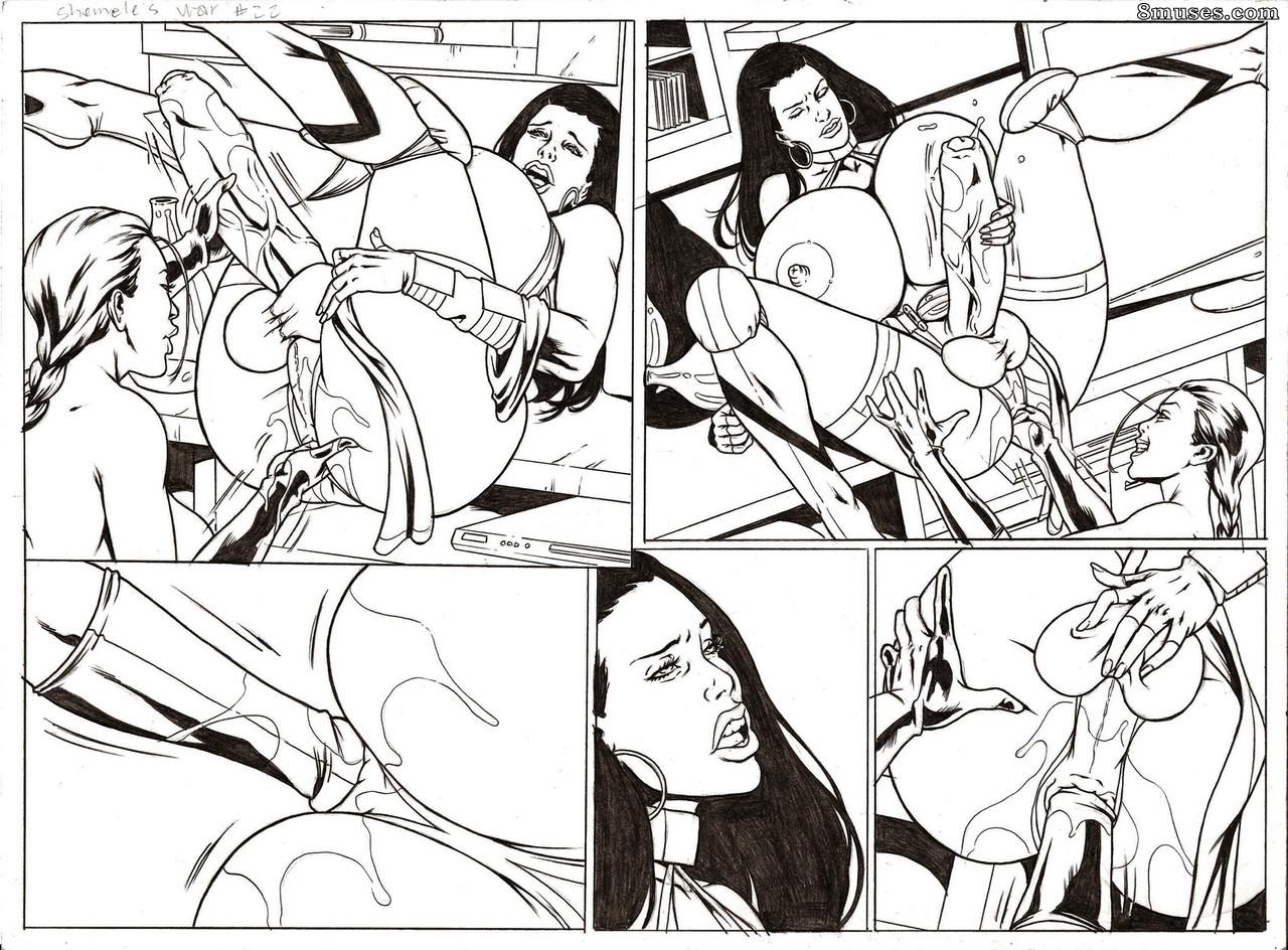 Kyla Blaze - She-Males Wargasm - Sketches - Page 5