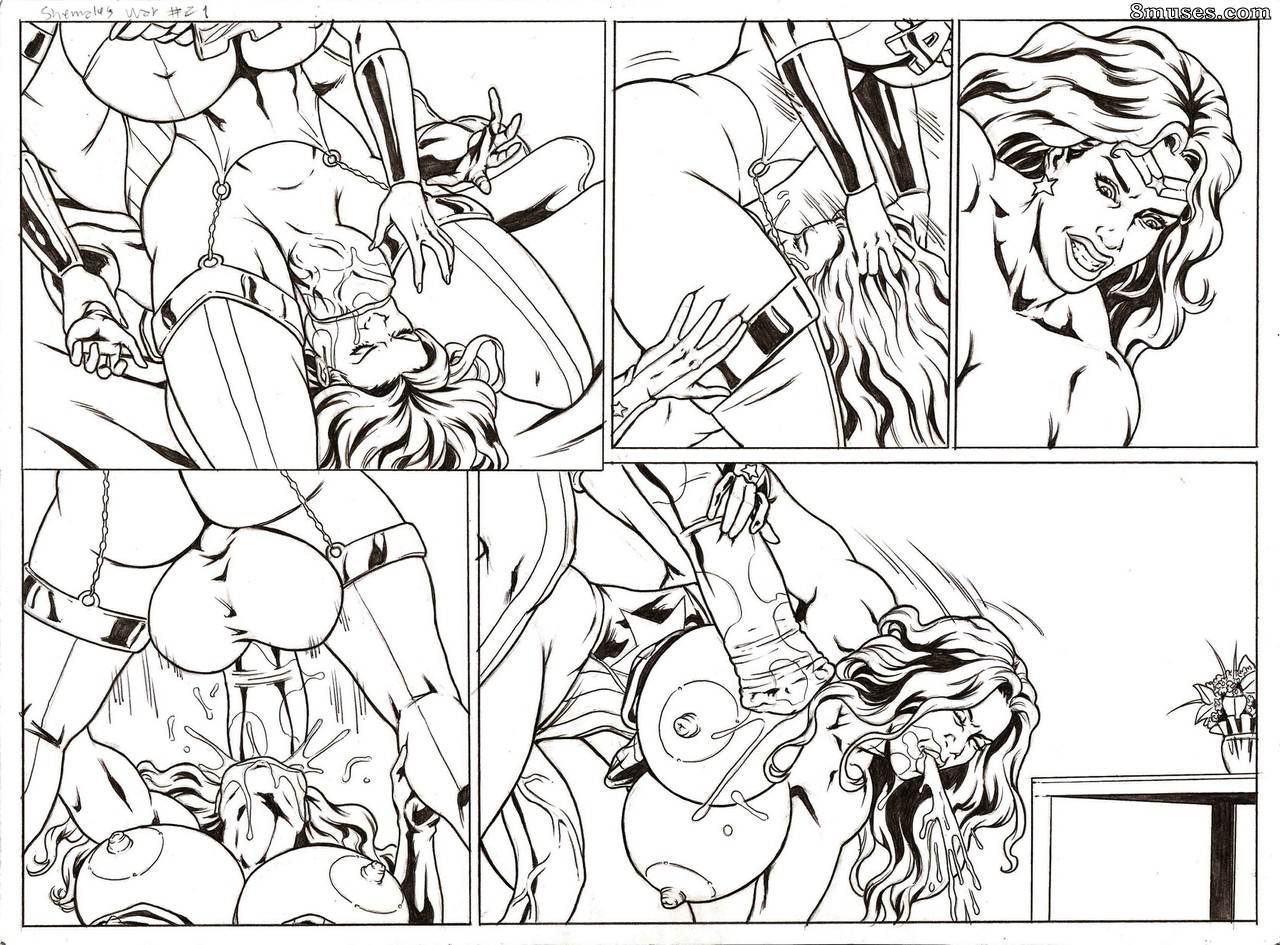 Kyla Blaze - She-Males Wargasm - Sketches - Page 4