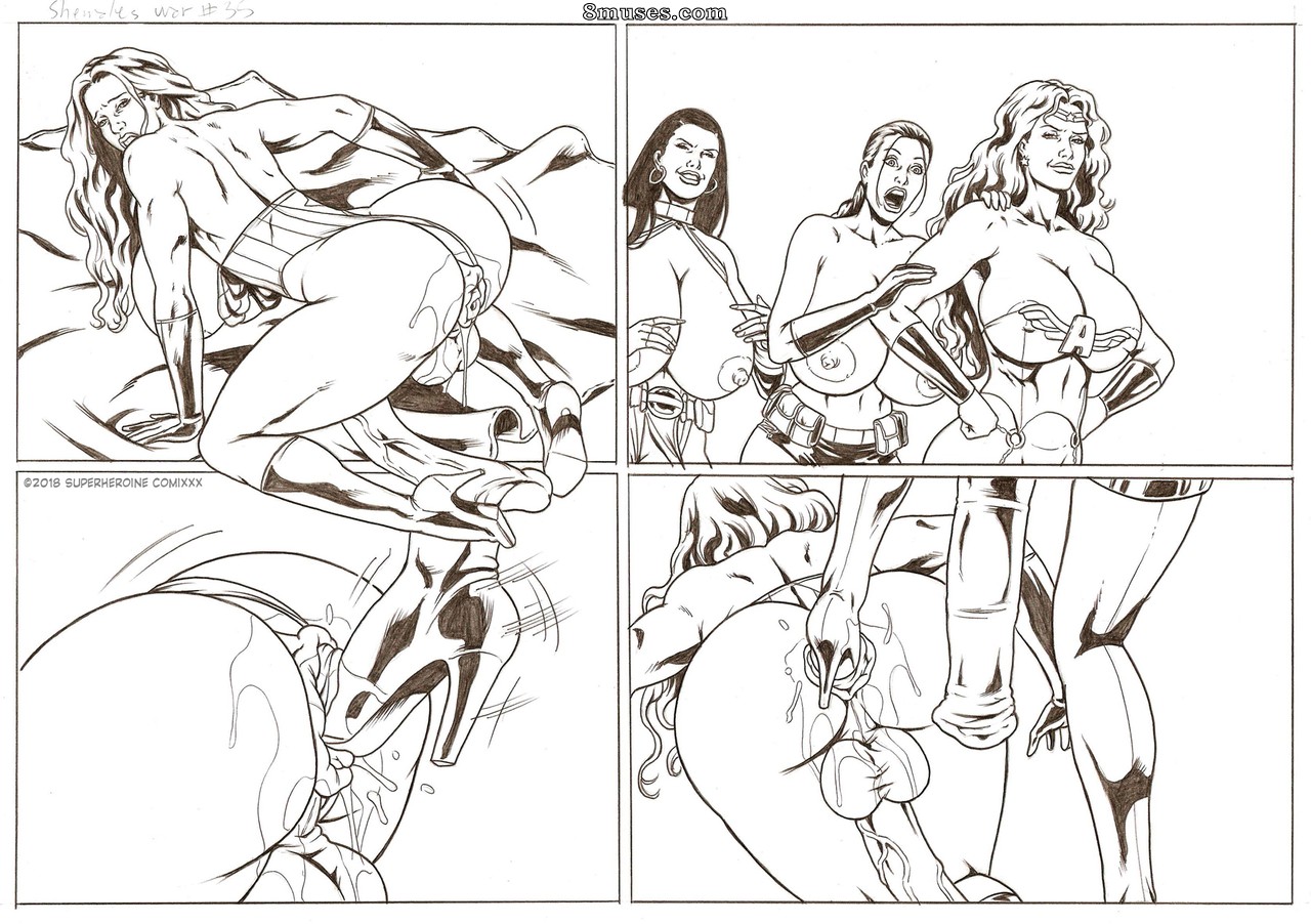 Kyla Blaze - She-Males Wargasm - Sketches - Page 18