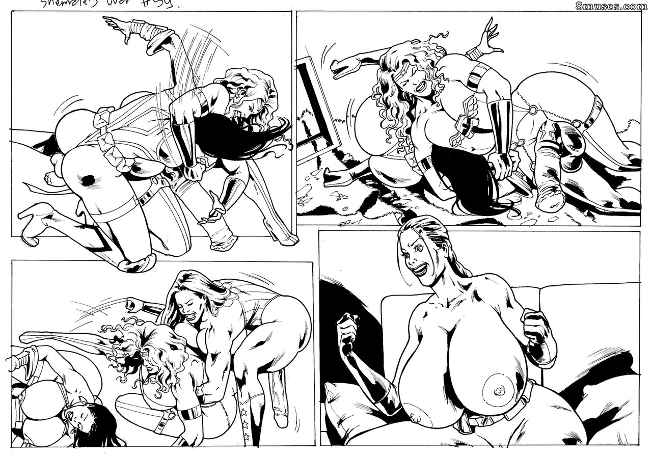 Kyla Blaze - She-Males Wargasm - Sketches - Page 37