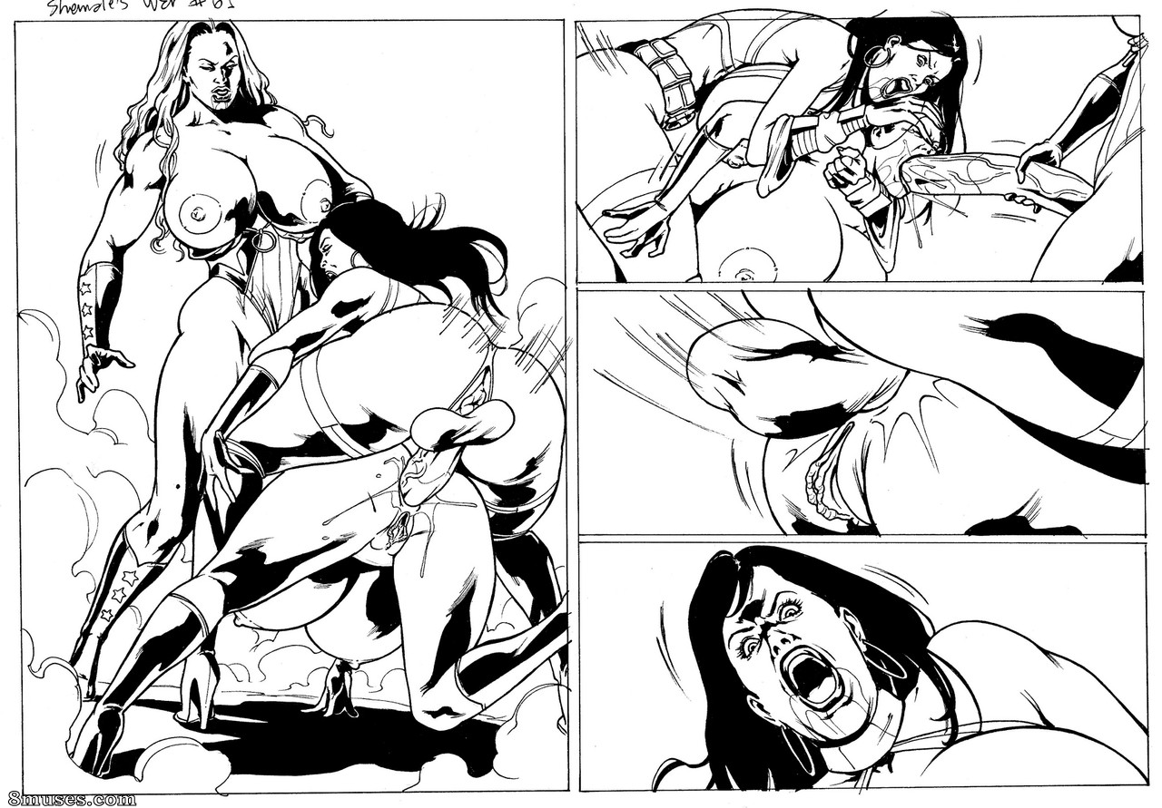 Kyla Blaze - She-Males Wargasm - Sketches - Page 44