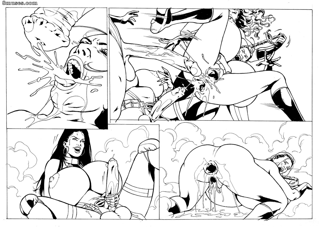 Kyla Blaze - She-Males Wargasm - Sketches - Page 50