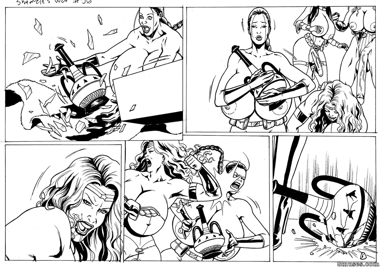 Kyla Blaze - She-Males Wargasm - Sketches - Page 39