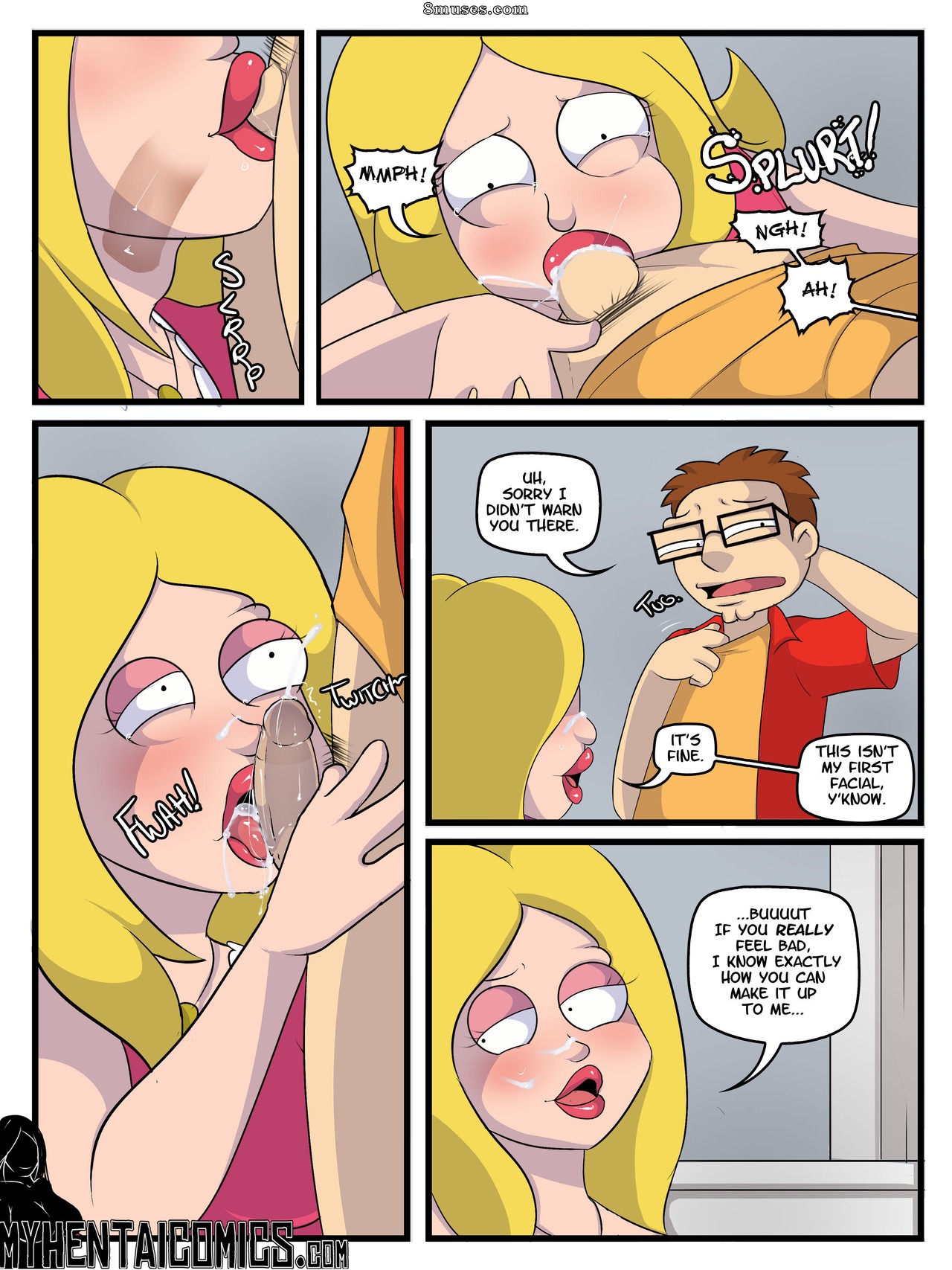 MyHentaiGrid Comics - Menino da mamãe - Página 4