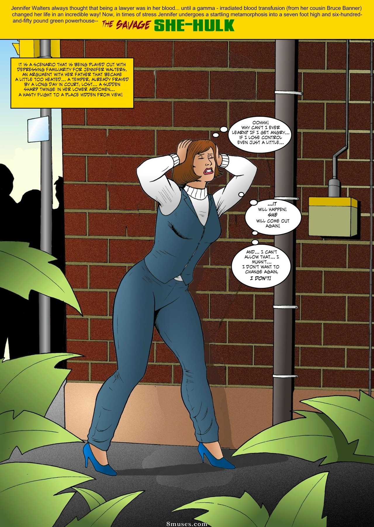 Manic Comics - A Mulher-Hulk Selvagem - Página 18
