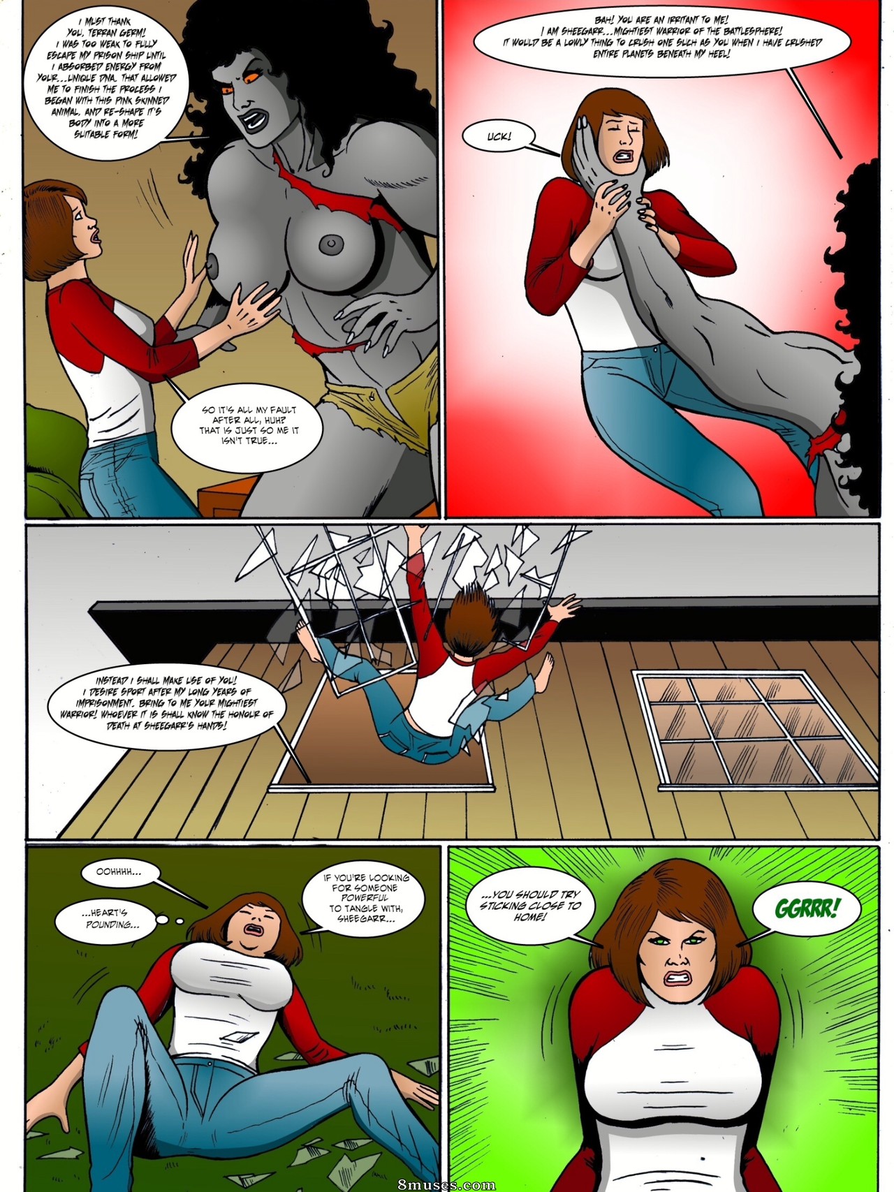 Manic Comics - A Mulher-Hulk Selvagem - Página 12
