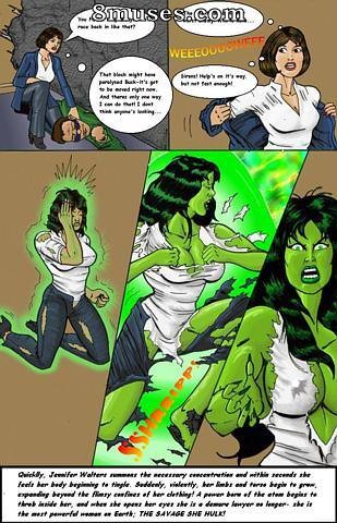 Manic Comics - She-Hulk salvaje - Página 1