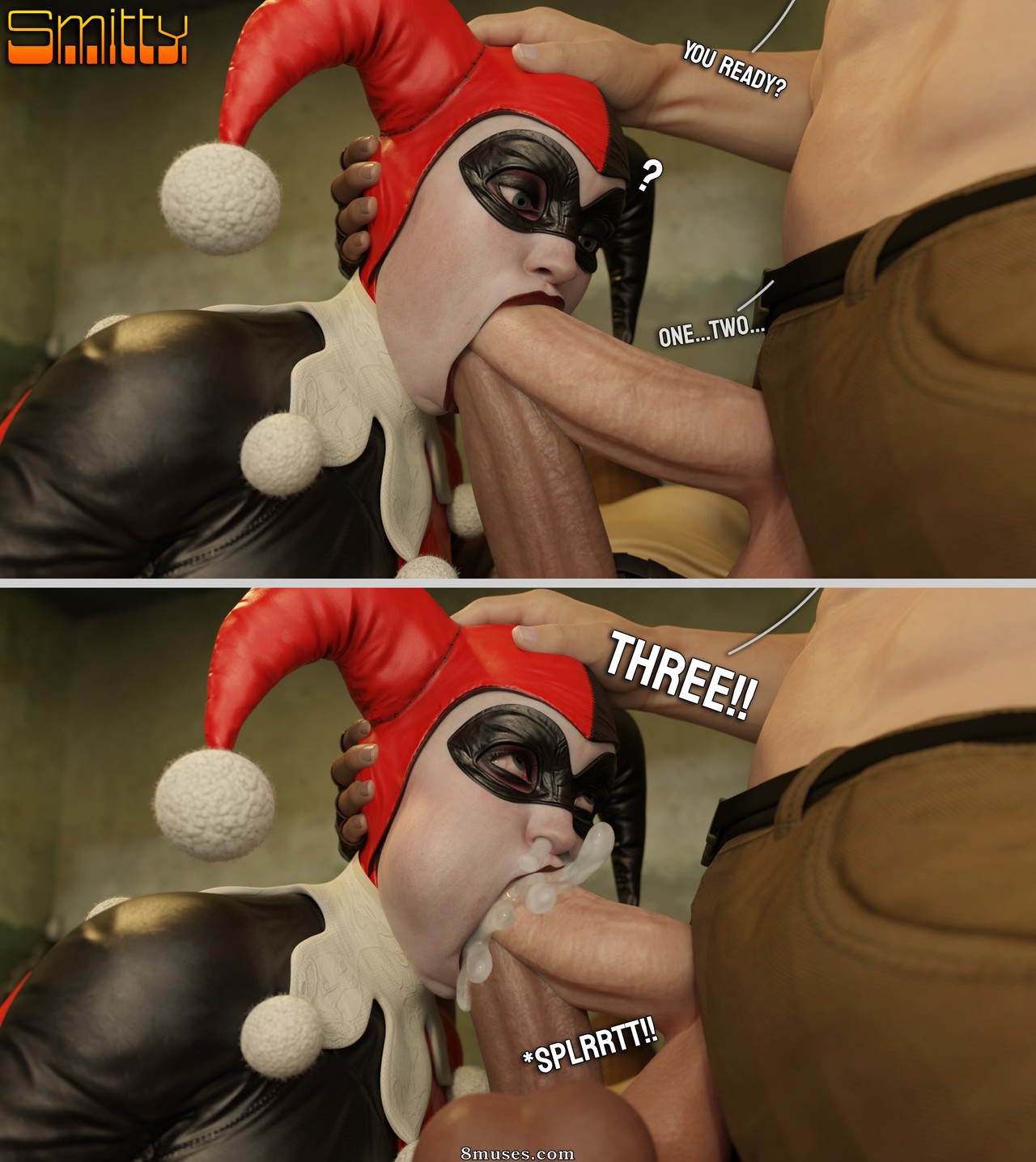 Smitty34 - How Harley learned to stop worrying and love her Bozos (Batman) - Page 6