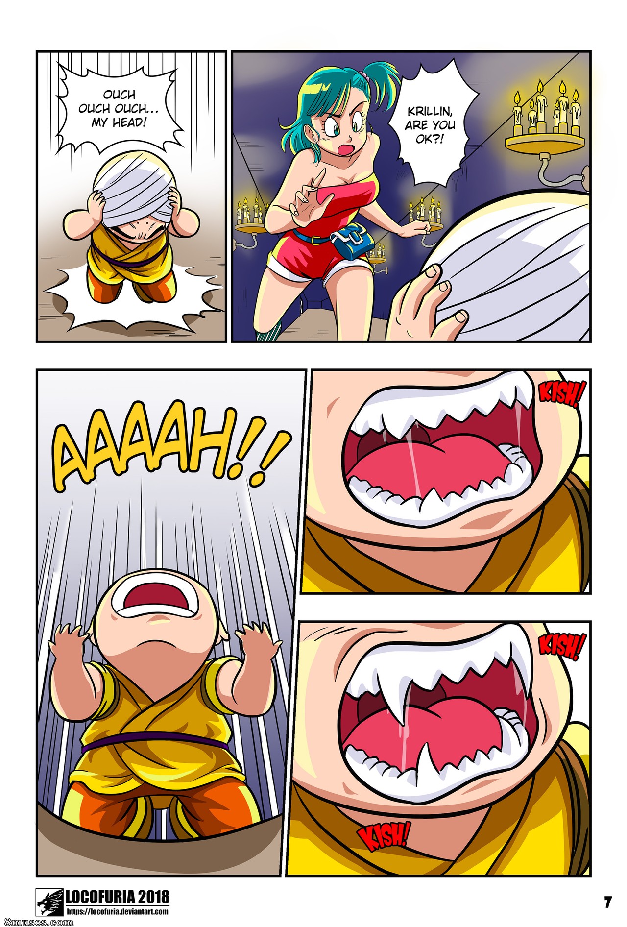Locofuria Comics - फैंग्स समस्या - पेज 10