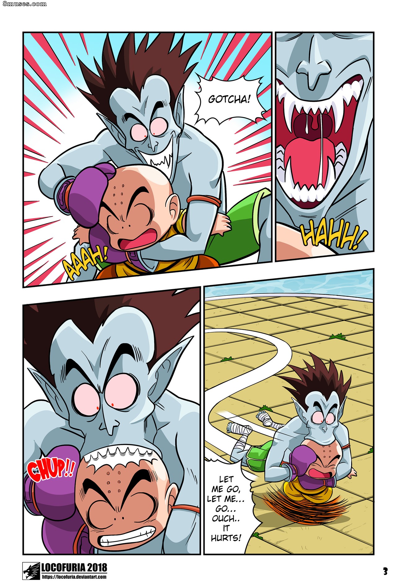 Locofuria Comics - फैंग्स समस्या - पेज 6