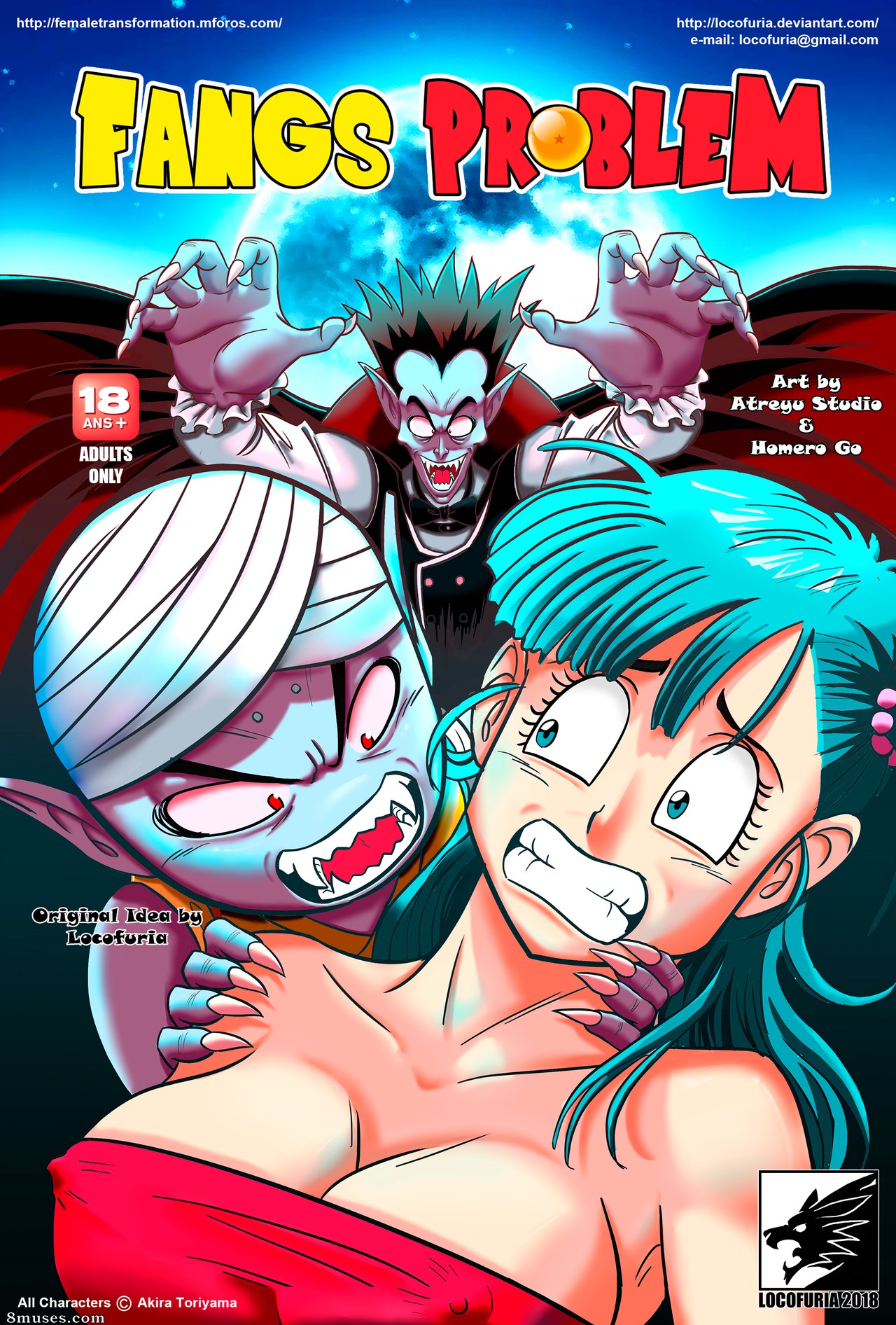 Locofuria Comics - Problema de colmillos - Página 1