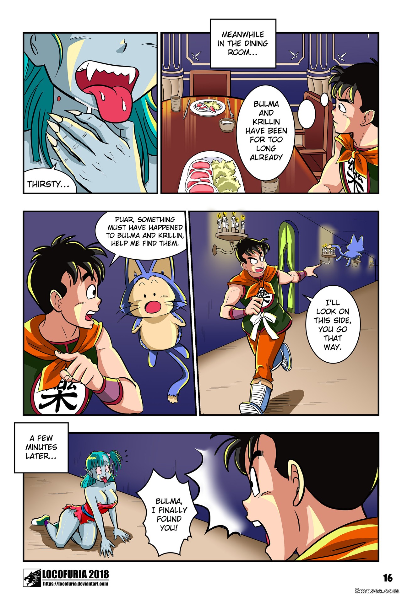 Locofuria Comics - फैंग्स समस्या - पेज 19
