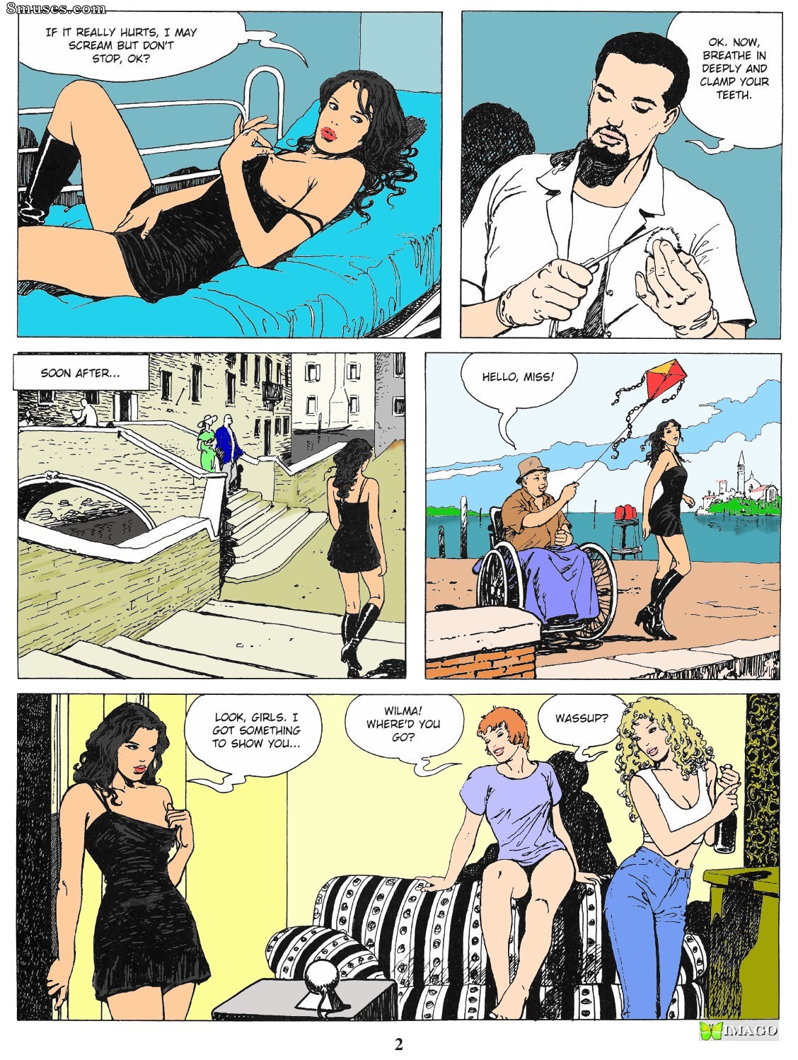 Milo Manara Comics - Perceuse - Page 3