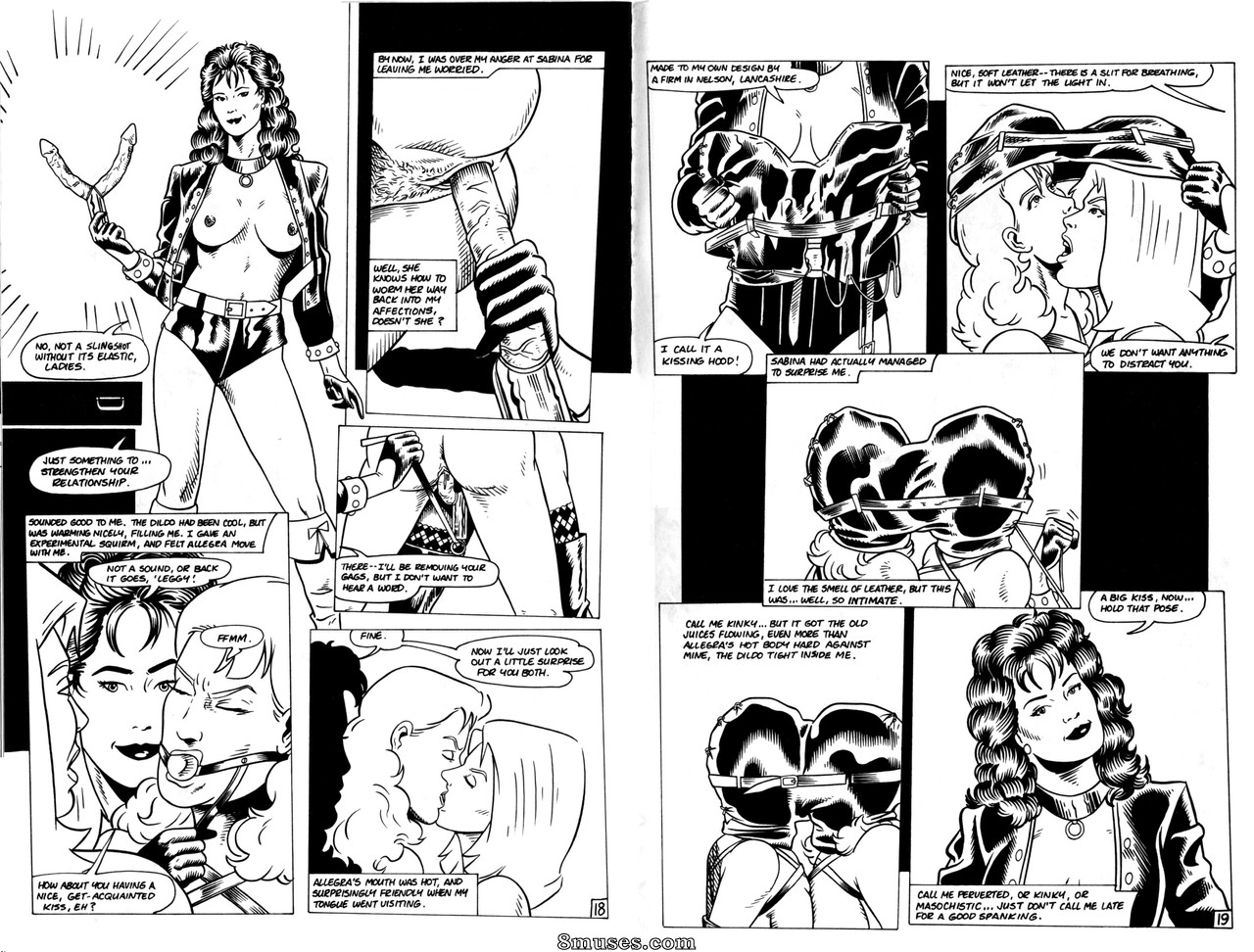 EROS Comics - Naring Sabina maîtresse des évasions 07 - Page 11