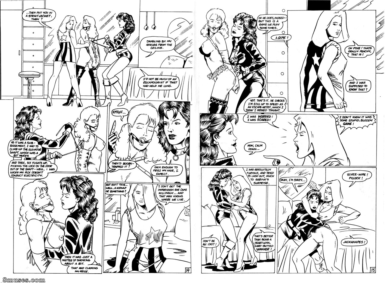 EROS Comics - Naring Sabina maîtresse des évasions 07 - Page 9