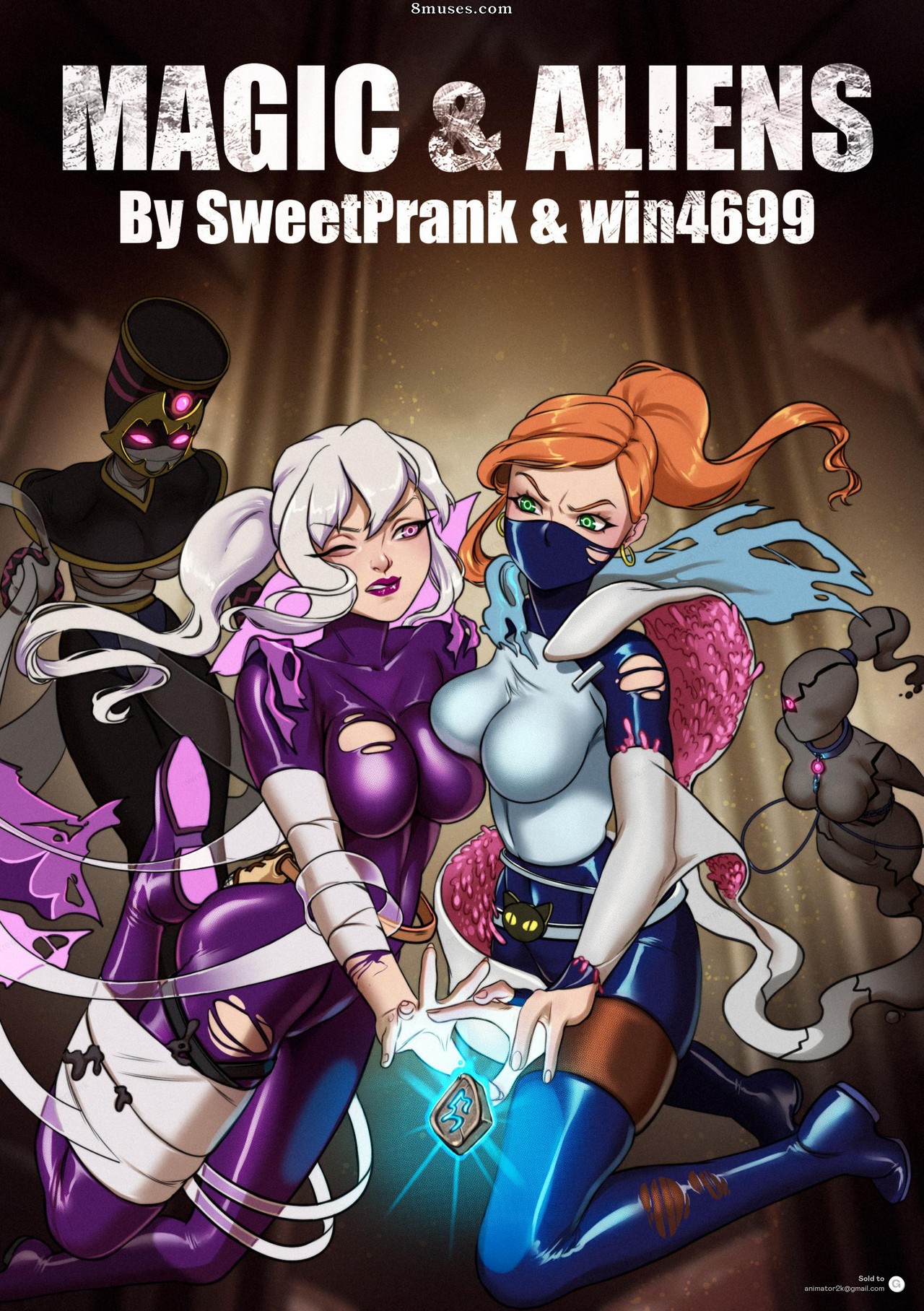 win4699 Comics - Magia e alienígenas - Página 1