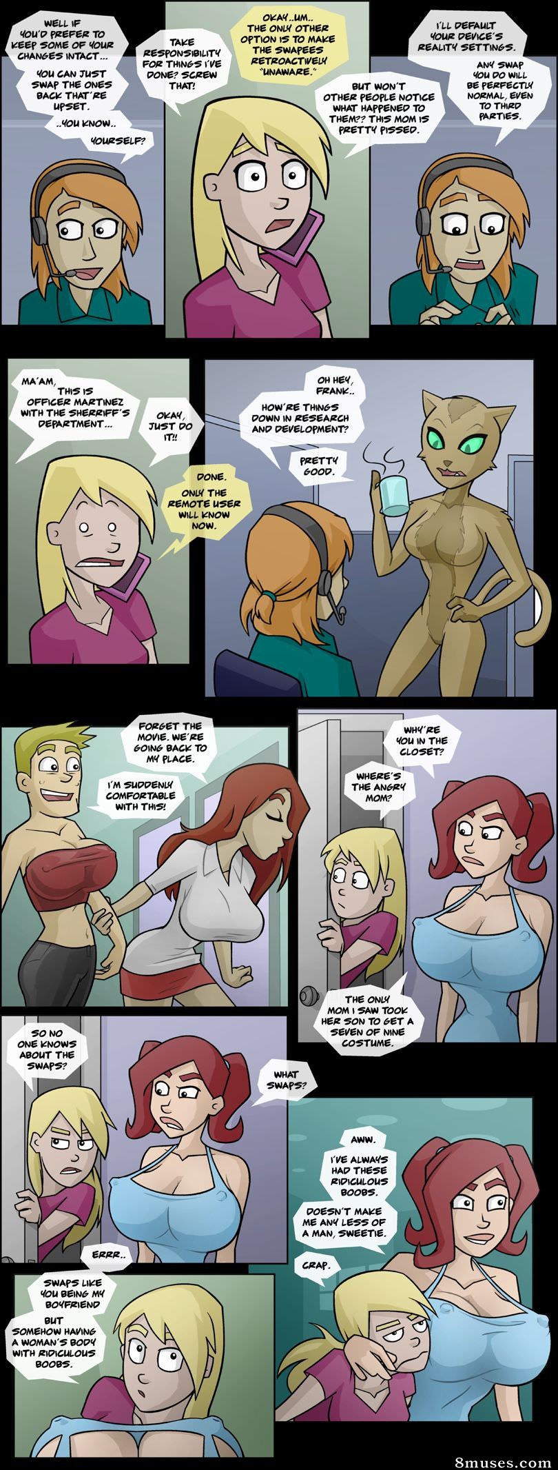 Steamrolled - Crazy Girlfriend With Remote & New Girlfriend With Raygun - Page 9