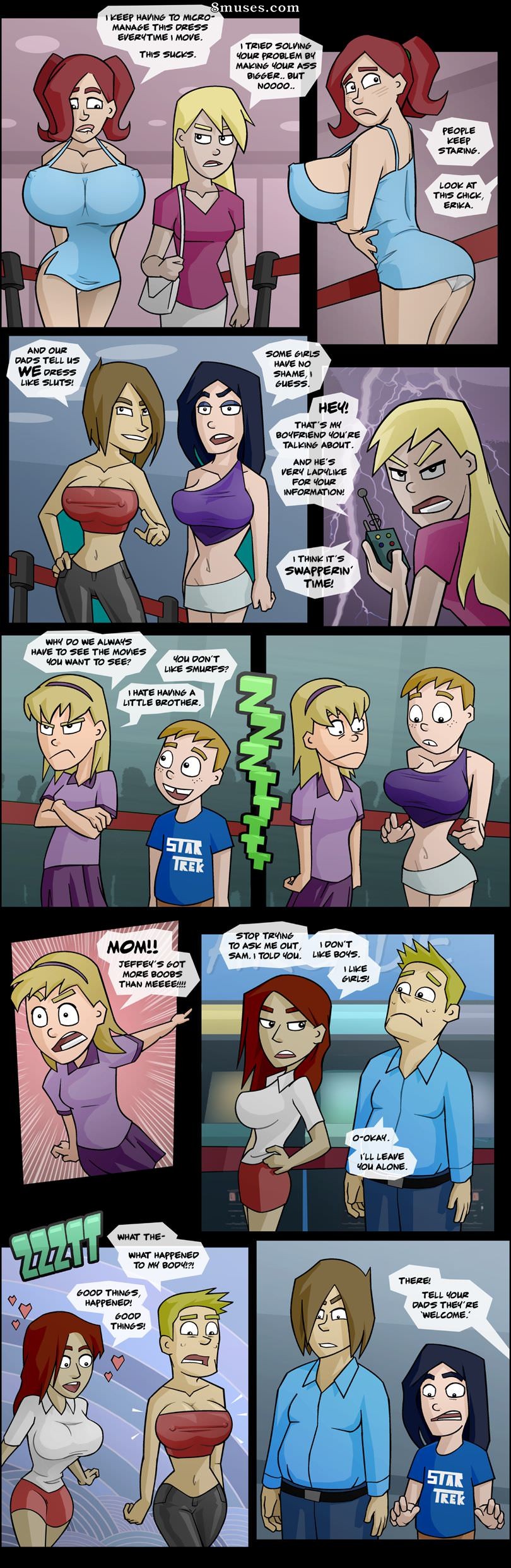 Steamrolled - Crazy Girlfriend With Remote & New Girlfriend With Raygun - Page 7
